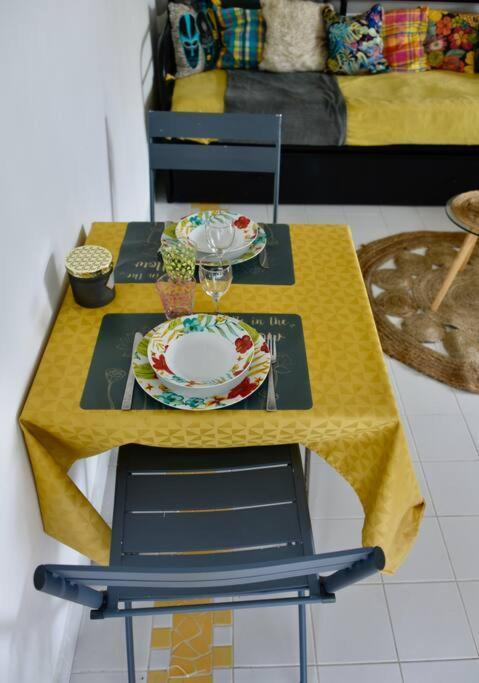 Joli Manga Soley Studio Dans Tres Belle Residence Saint-Francois  Exteriér fotografie
