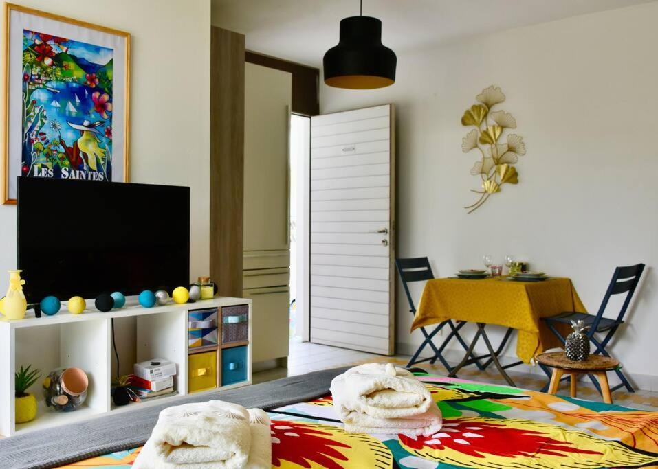 Joli Manga Soley Studio Dans Tres Belle Residence Saint-Francois  Exteriér fotografie